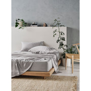Linen House Tencel Queen Sheet Set - Silver