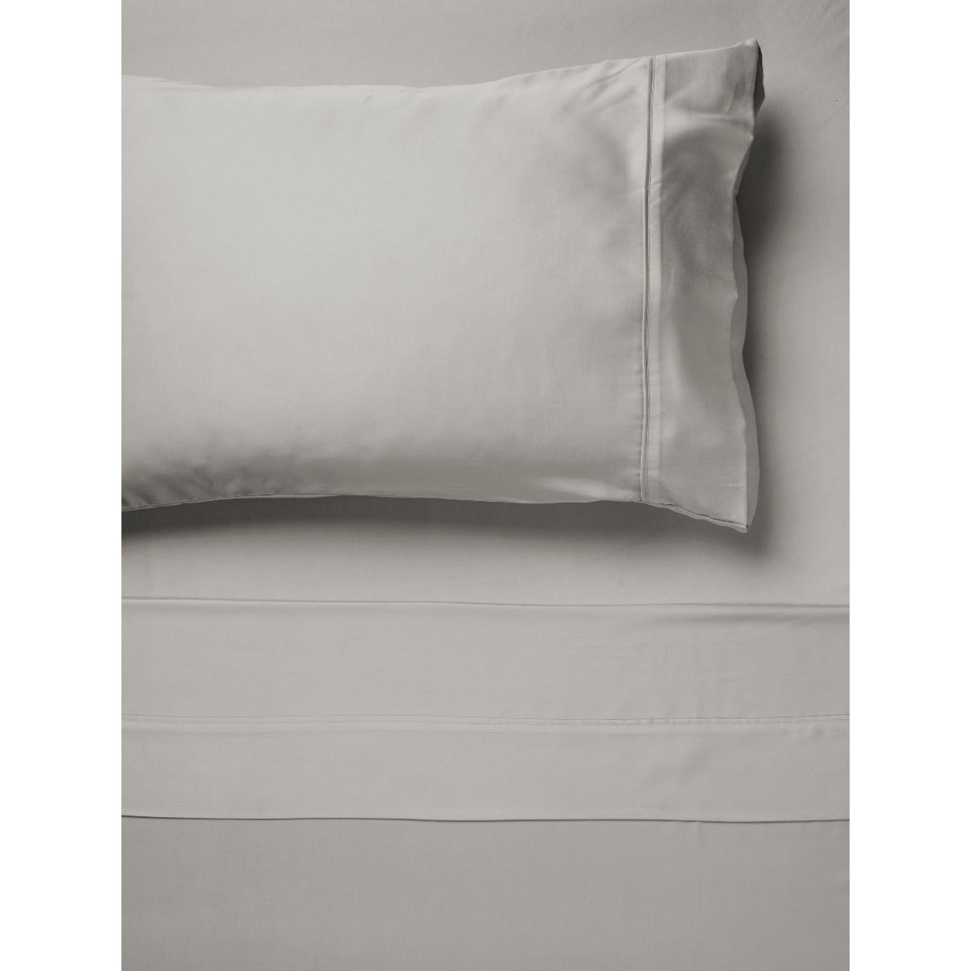 Linen House Tencel Queen Sheet Set - Silver