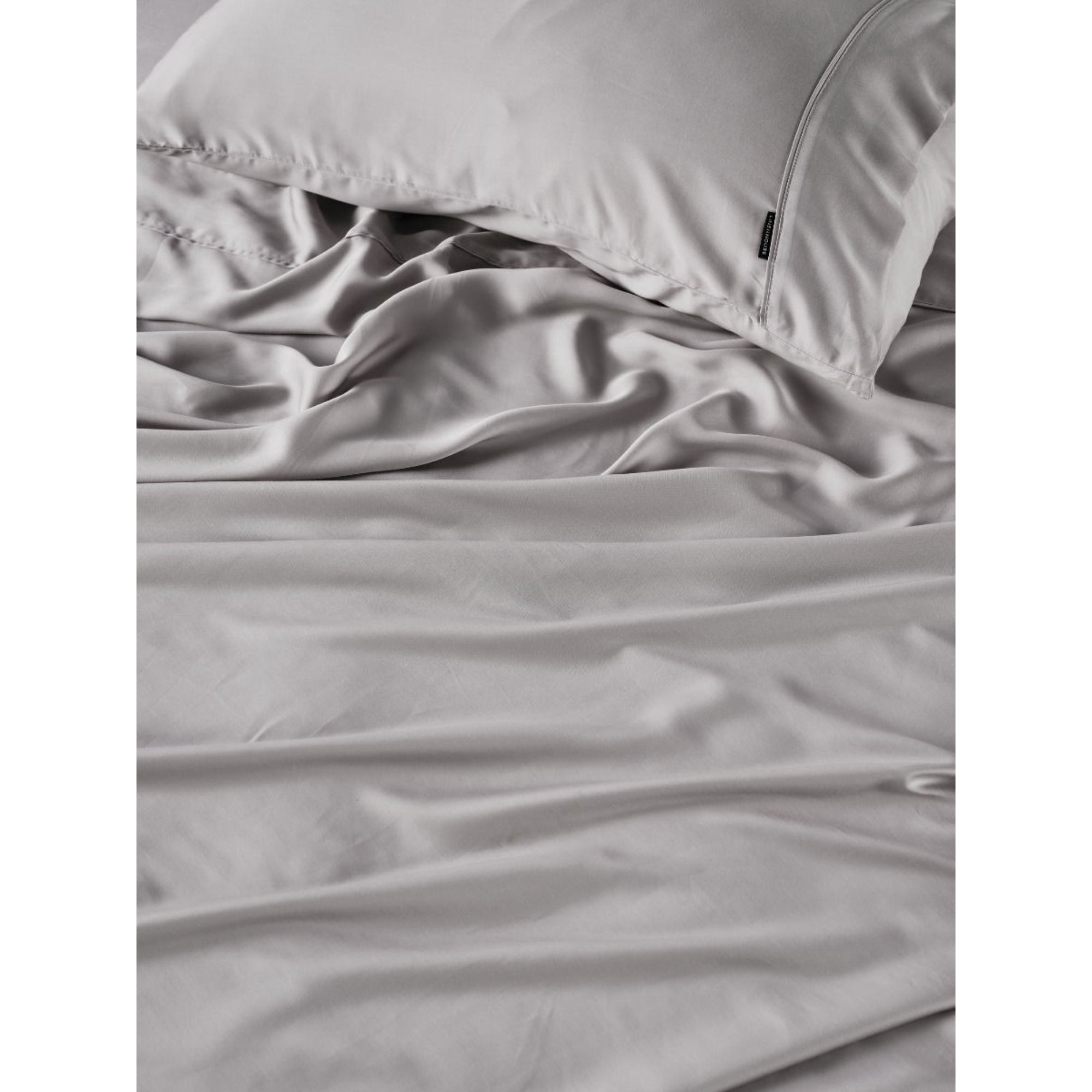 Linen House Tencel Queen Sheet Set - Silver