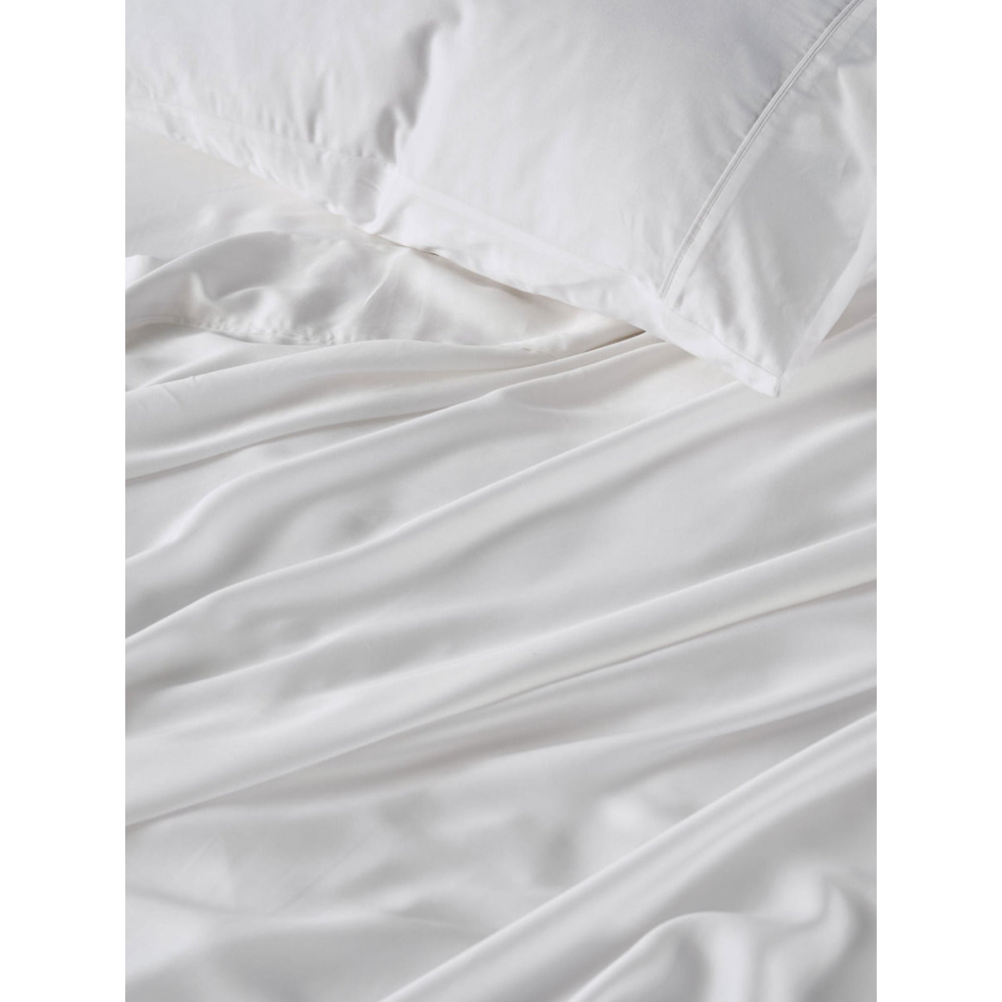Linen House Tencel King Sheet Set - White