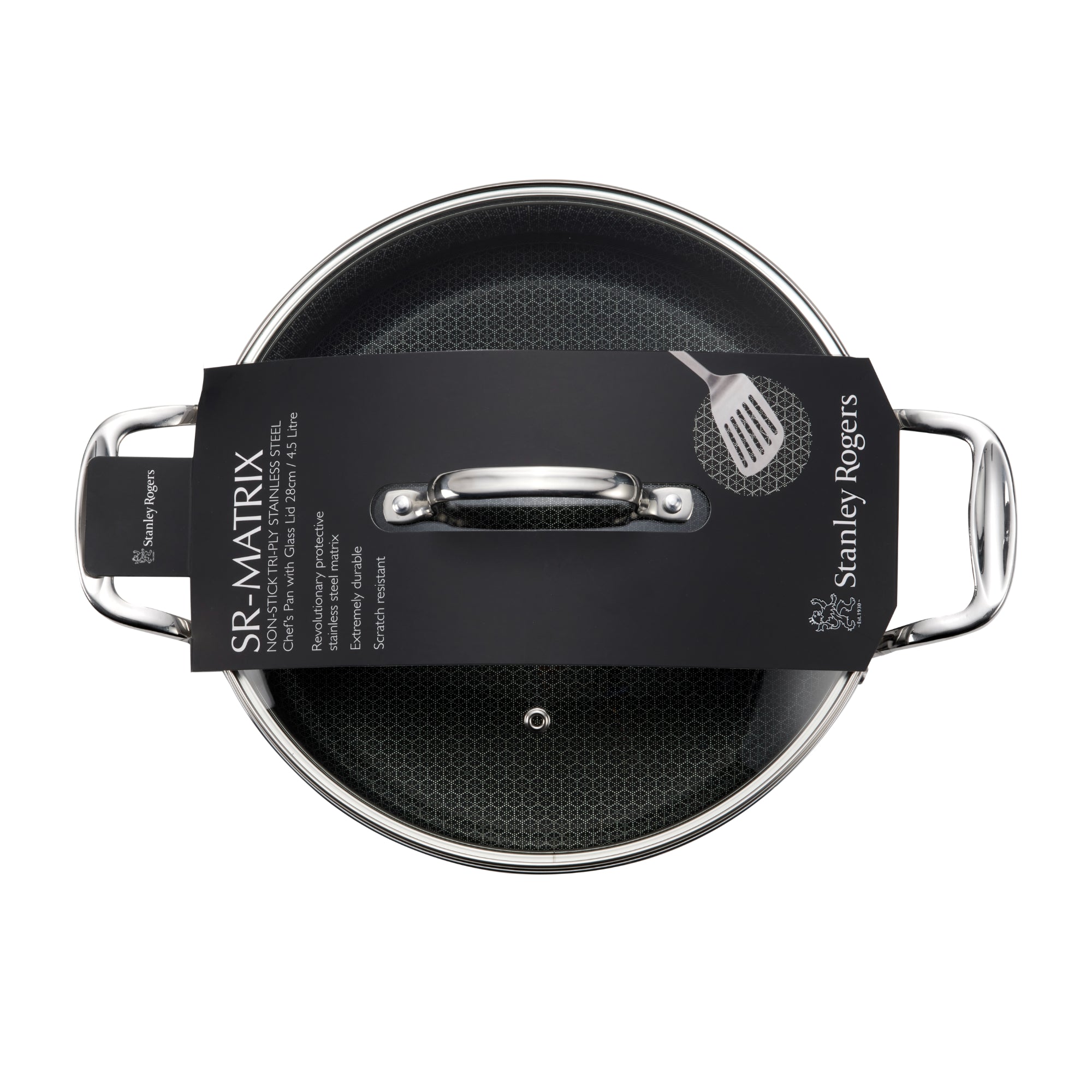 Stanley Rogers SR Matrix 28cm/4.5L Chef's Pan