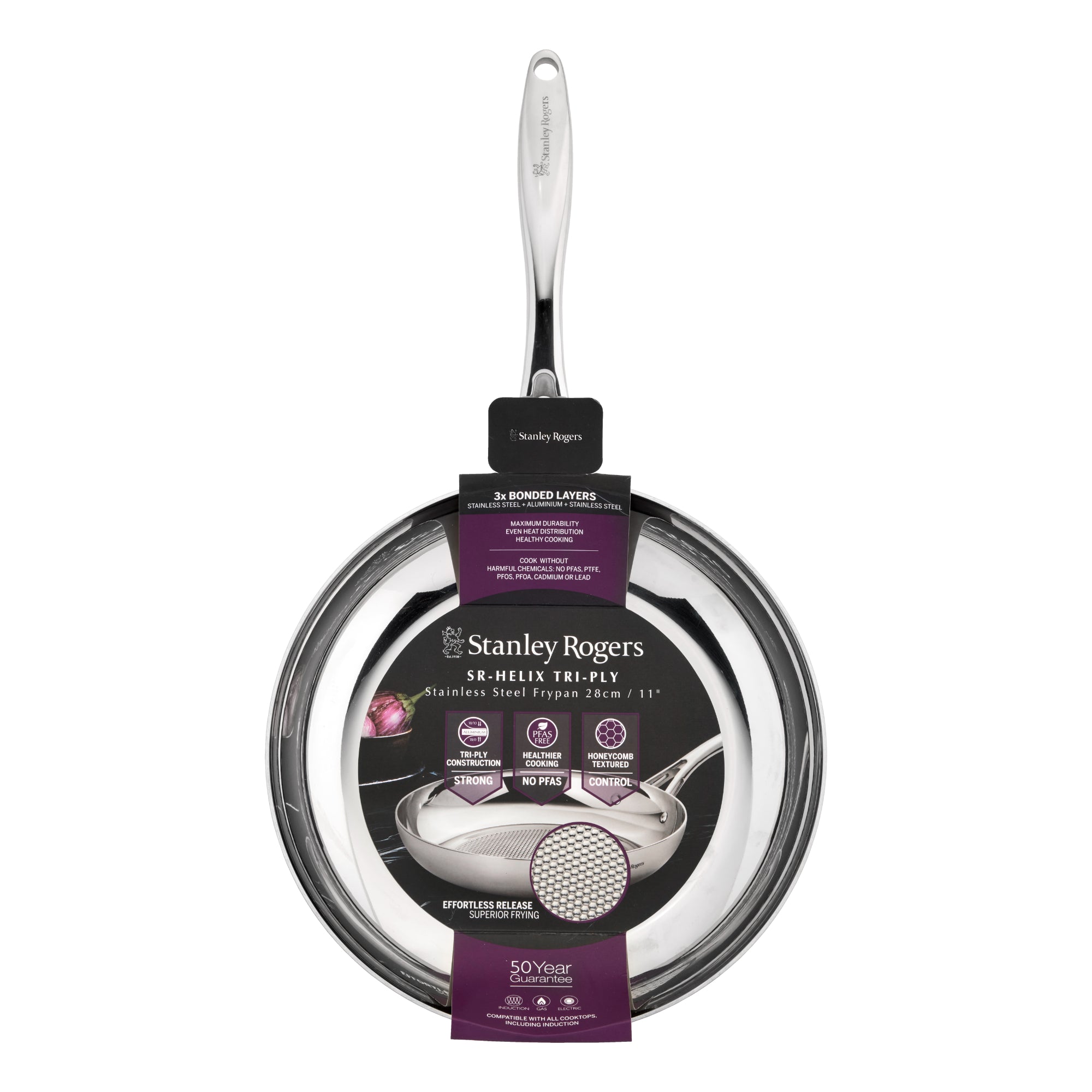 Stanley Rogers Helix 28cm Frypan