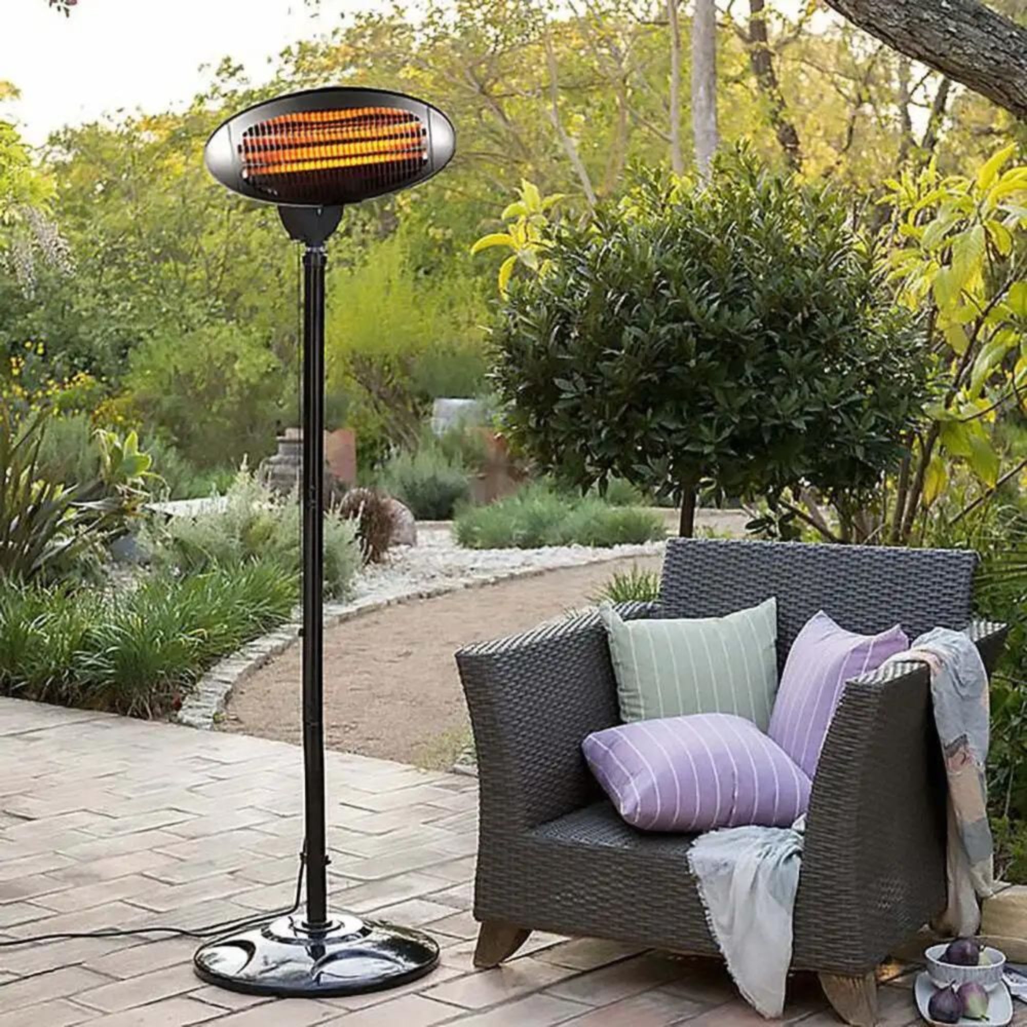 Heller 2000W Electric Outdoor Patio Heater