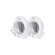 HOFF 2000W Upright Fan Heater - Set of 2