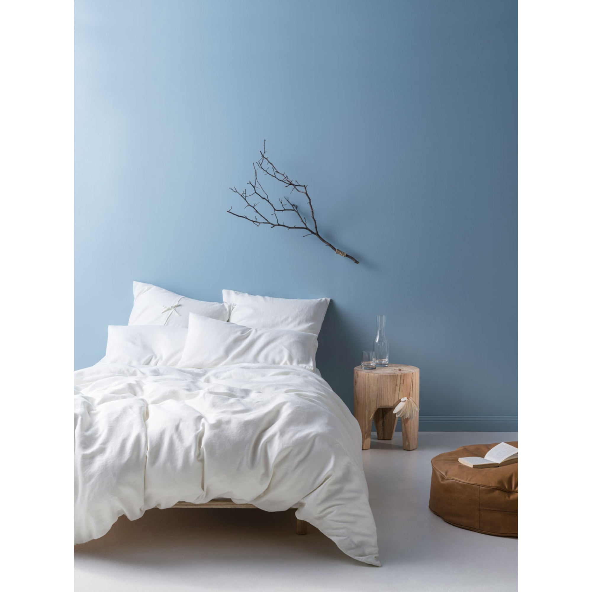 Linen House Nimes White Quilt Cover Set - King