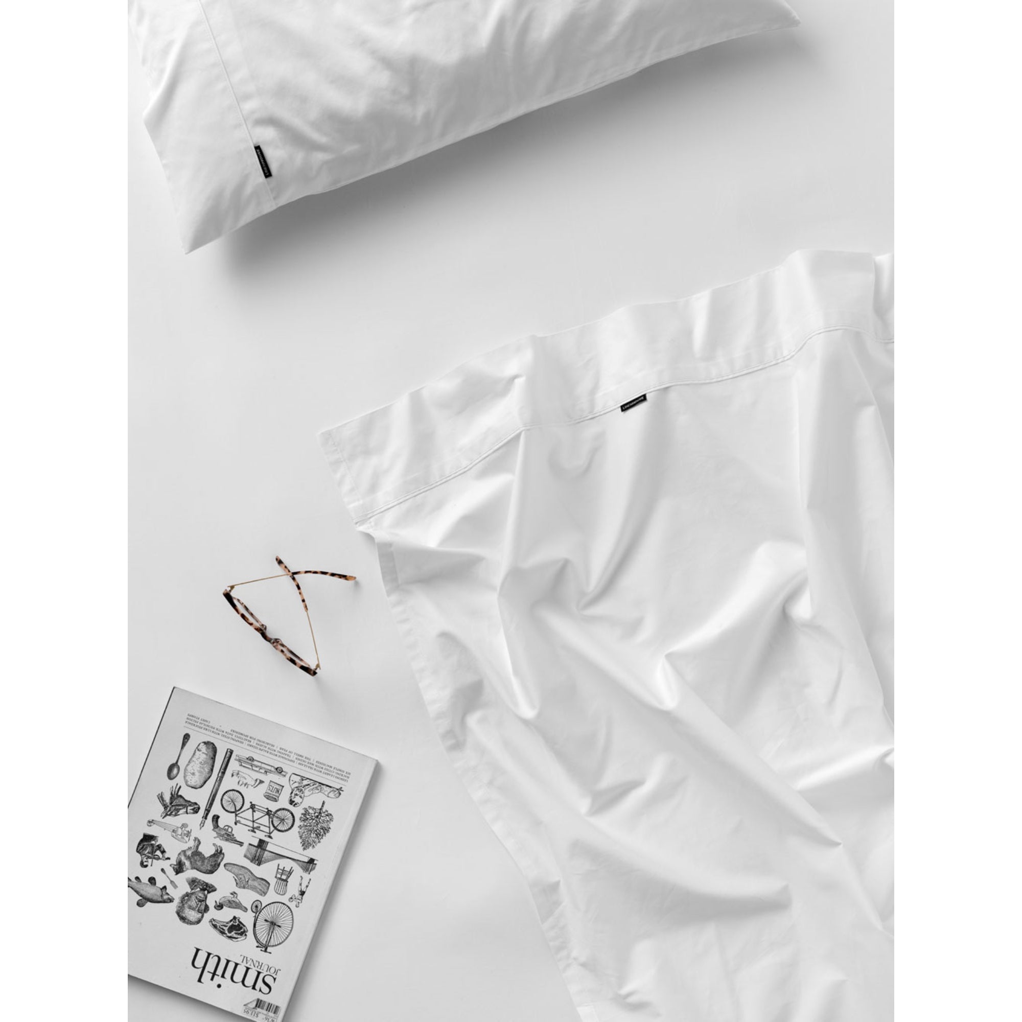 Linen House Augusta White Sheet Set - Queen