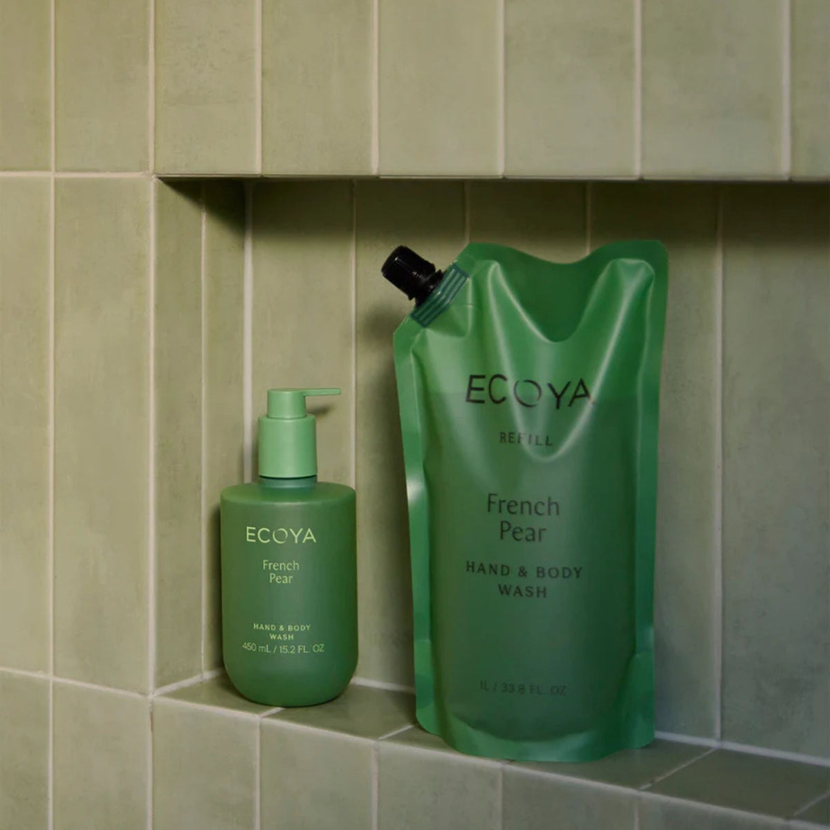 Ecoya French Pear The Fragrant Bathroom Set