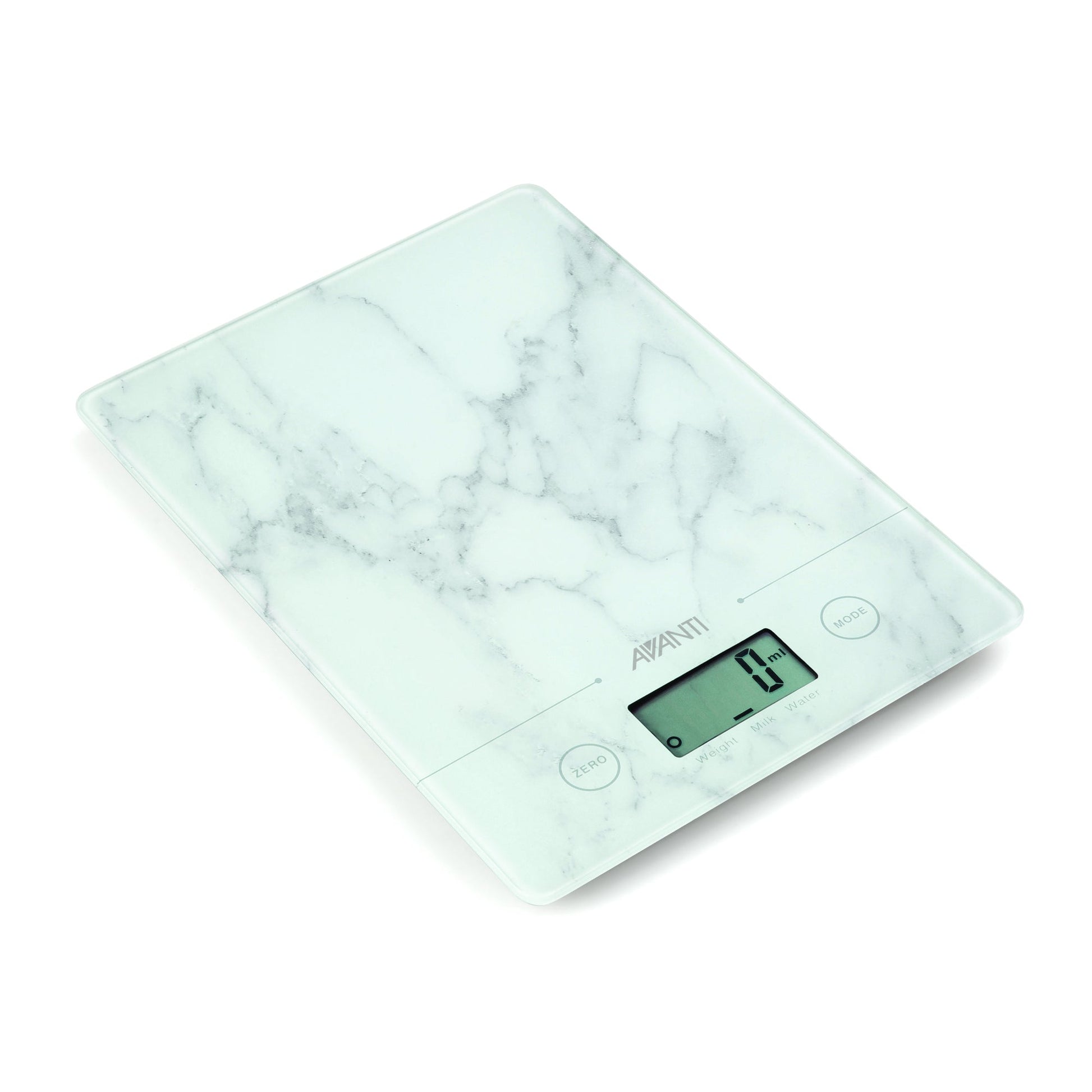Avanti Compact Digital Kitchen Scale - White Marble - Value Village