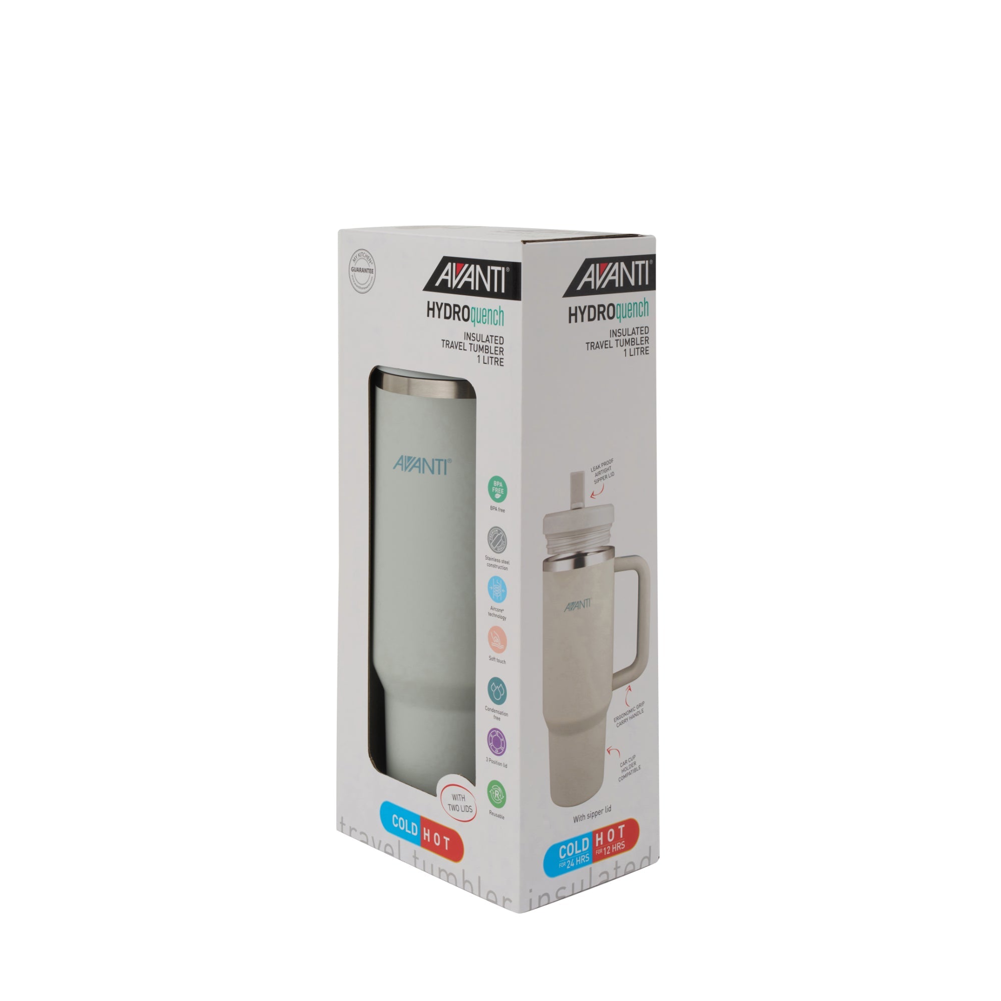 Avanti Hydro Quench 1L Travel Tumbler - Grey Mist - Value Village