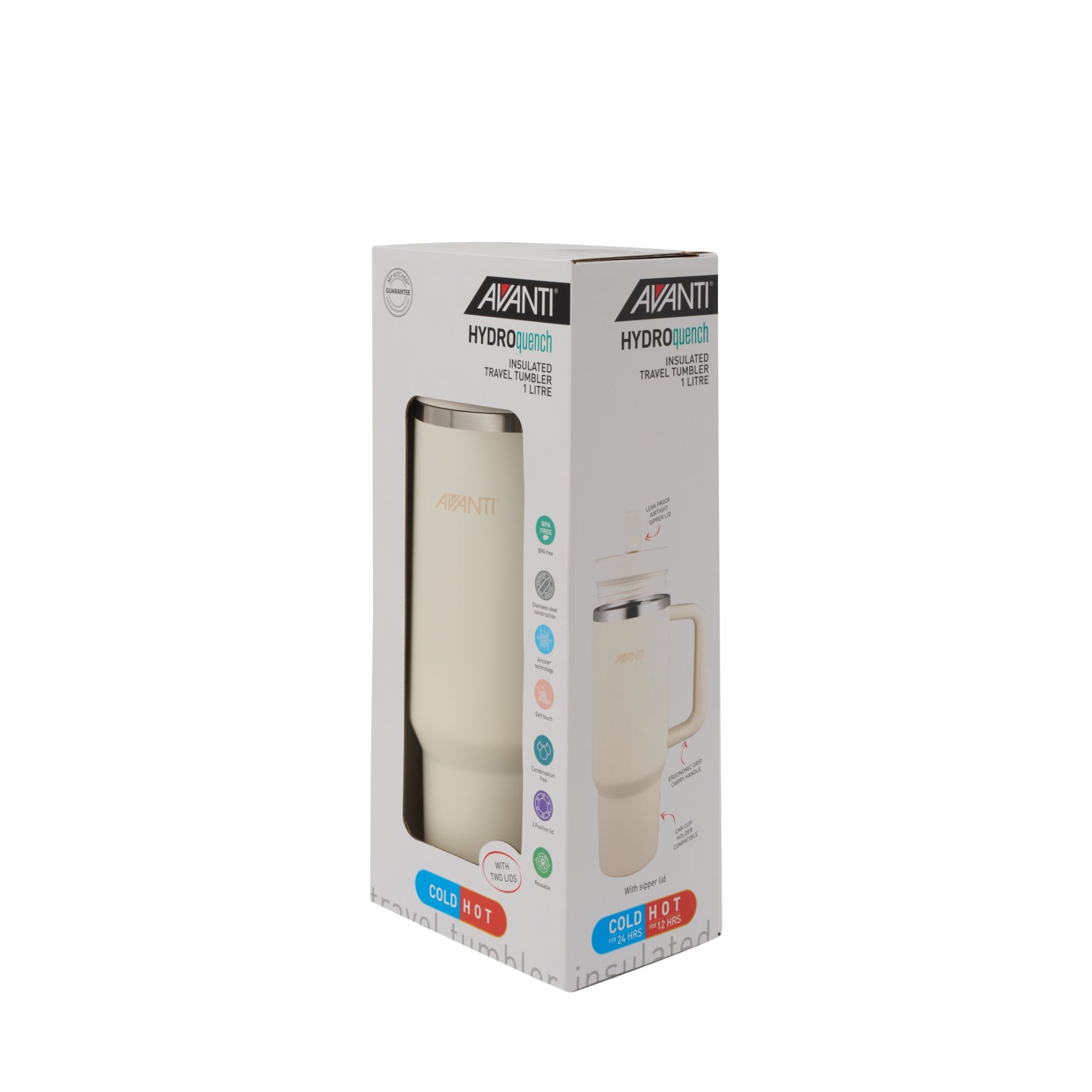 Avanti Hydro Quench 1L Travel Tumbler - Sand Dune - Value Village