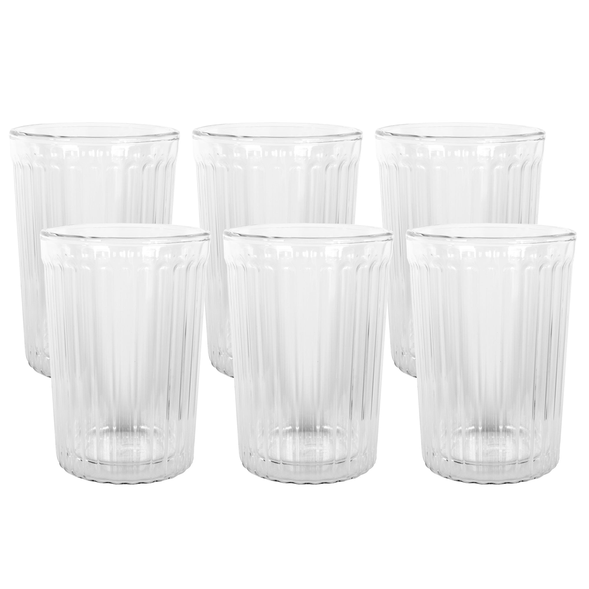 Avanti Rigato Double Wall 350ml Glass - Set of 6 - Value Village