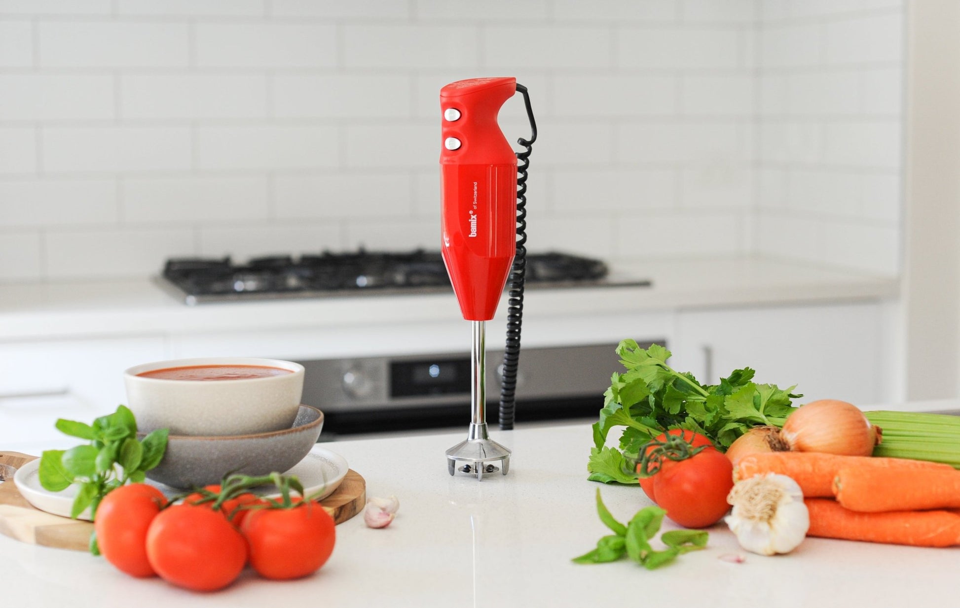 Bamix Mono Immersion Blender 140W - Red - Value Village