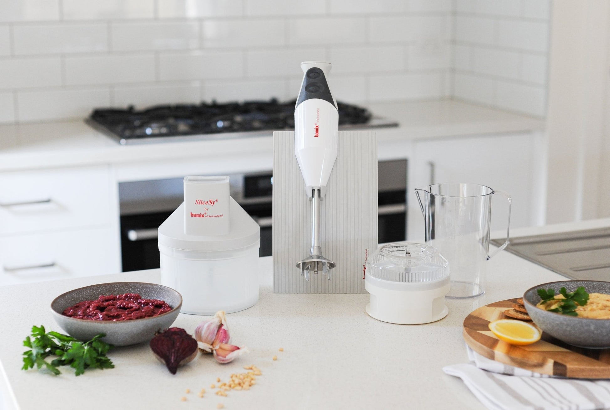 Bamix SwissLine Superbox Immersion Blender 200W - Light Grey - Value Village