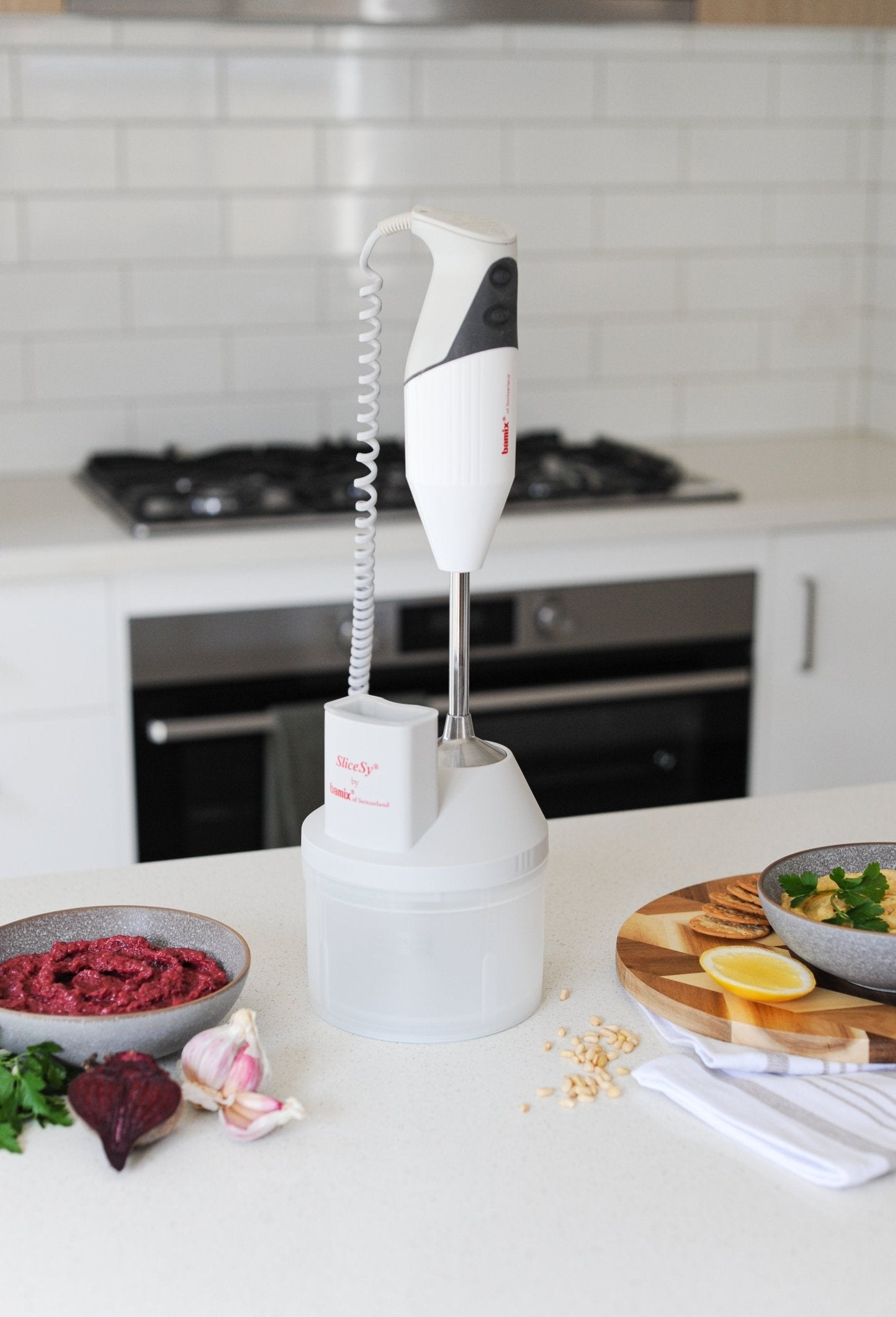 Bamix SwissLine Superbox Immersion Blender 200W - Light Grey - Value Village