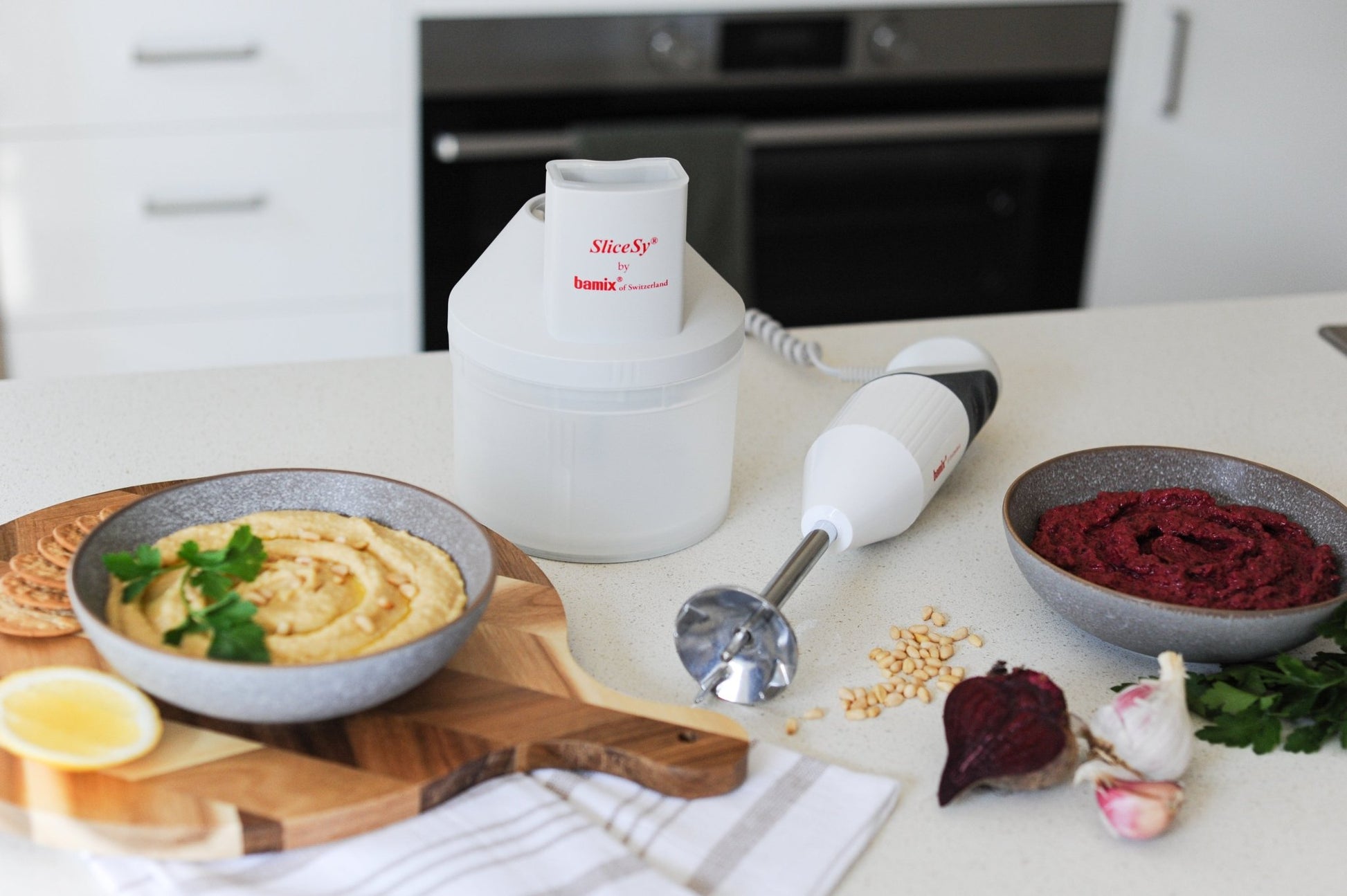 Bamix SwissLine Superbox Immersion Blender 200W - Light Grey - Value Village