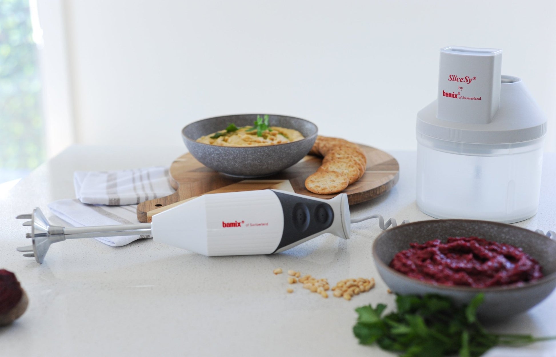 Bamix SwissLine Superbox Immersion Blender 200W - Light Grey - Value Village