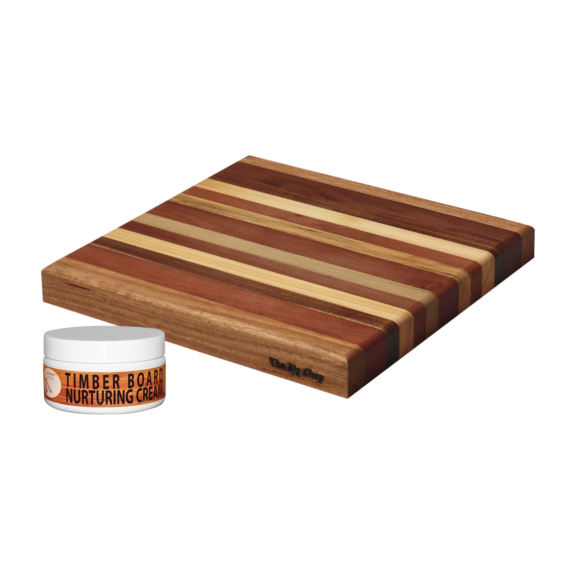 Big Chop Derwent River Square Board with Nurturing Cream - Value Village