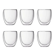 Bodum Pavina Double Wall 250ml Small Glass 6 Piece Set - Value Village