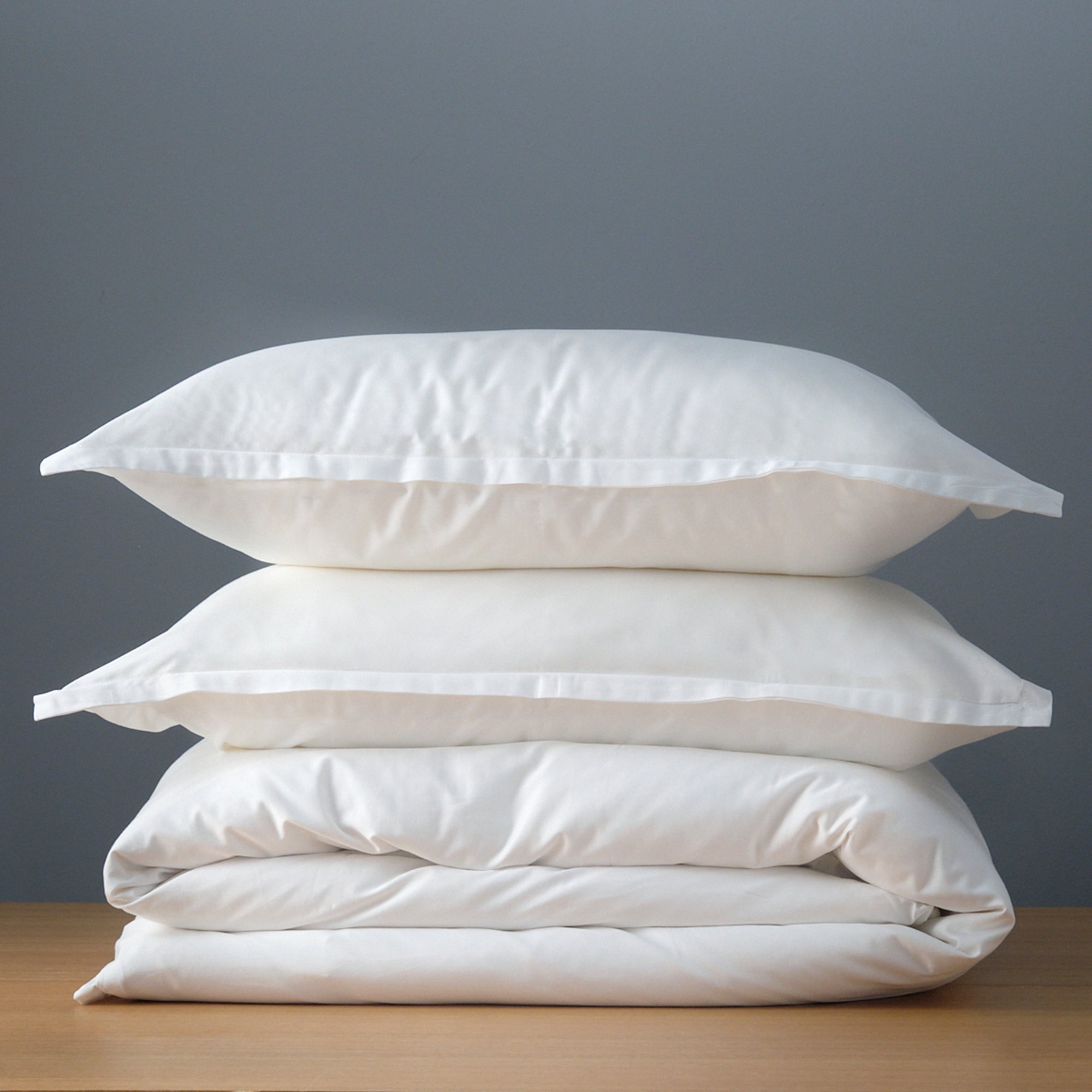 Canningvale Alessia Bamboo Cotton King Quilt Cover Set - Carrara White - Value Village