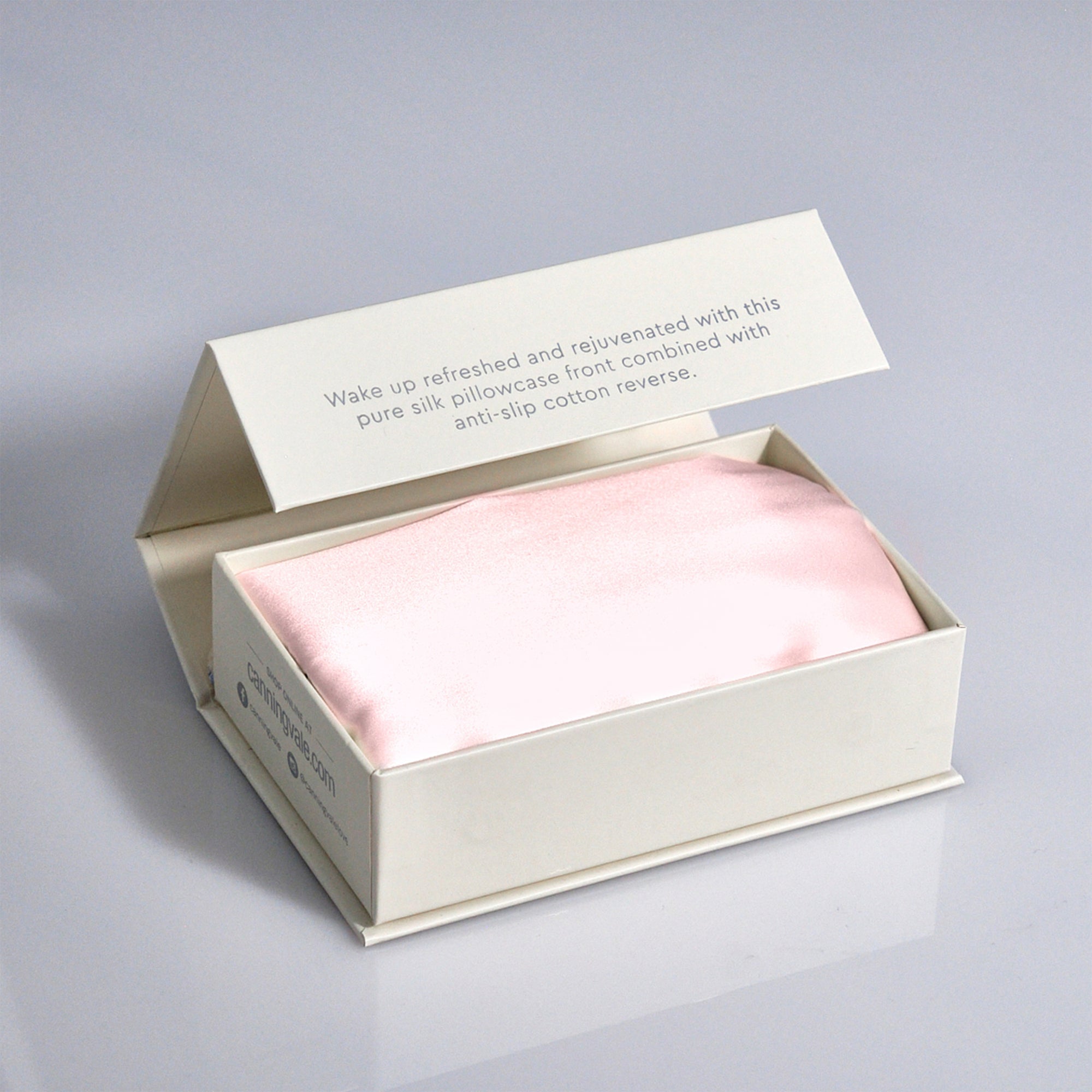 Canningvale Beautysilks Pillowcase Twin Pack - Blush Pink - Value Village