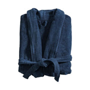Canningvale Lusso Cotton Terry Medium Bathrobe - Mezzanotte Blue - Value Village