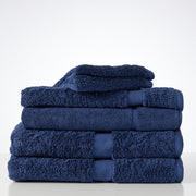 Canningvale Royal Splendour 6 Piece Towel Set - Mezzanotte Blue - Value Village