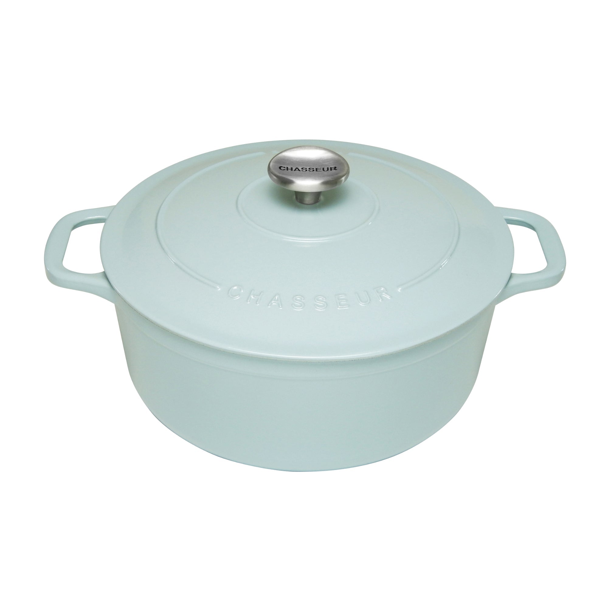 Chasseur 28cm Round French Oven - Duck Egg Blue - Value Village