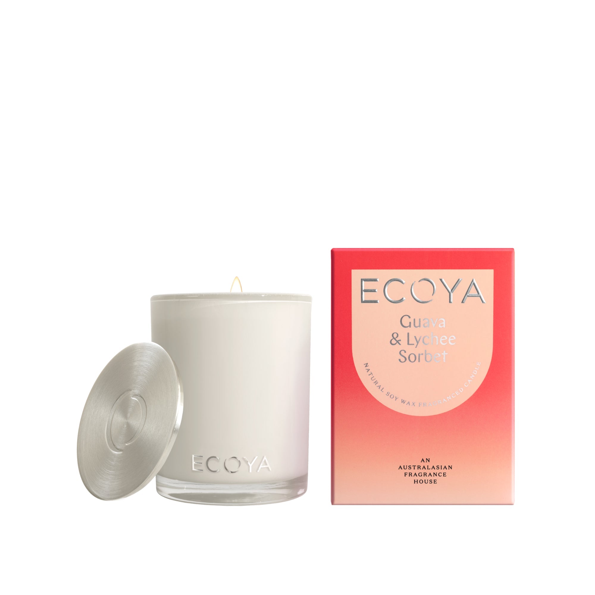 Ecoya Guava & Lychee Sorbet Madison Candle and Diffuser Set - Value Village
