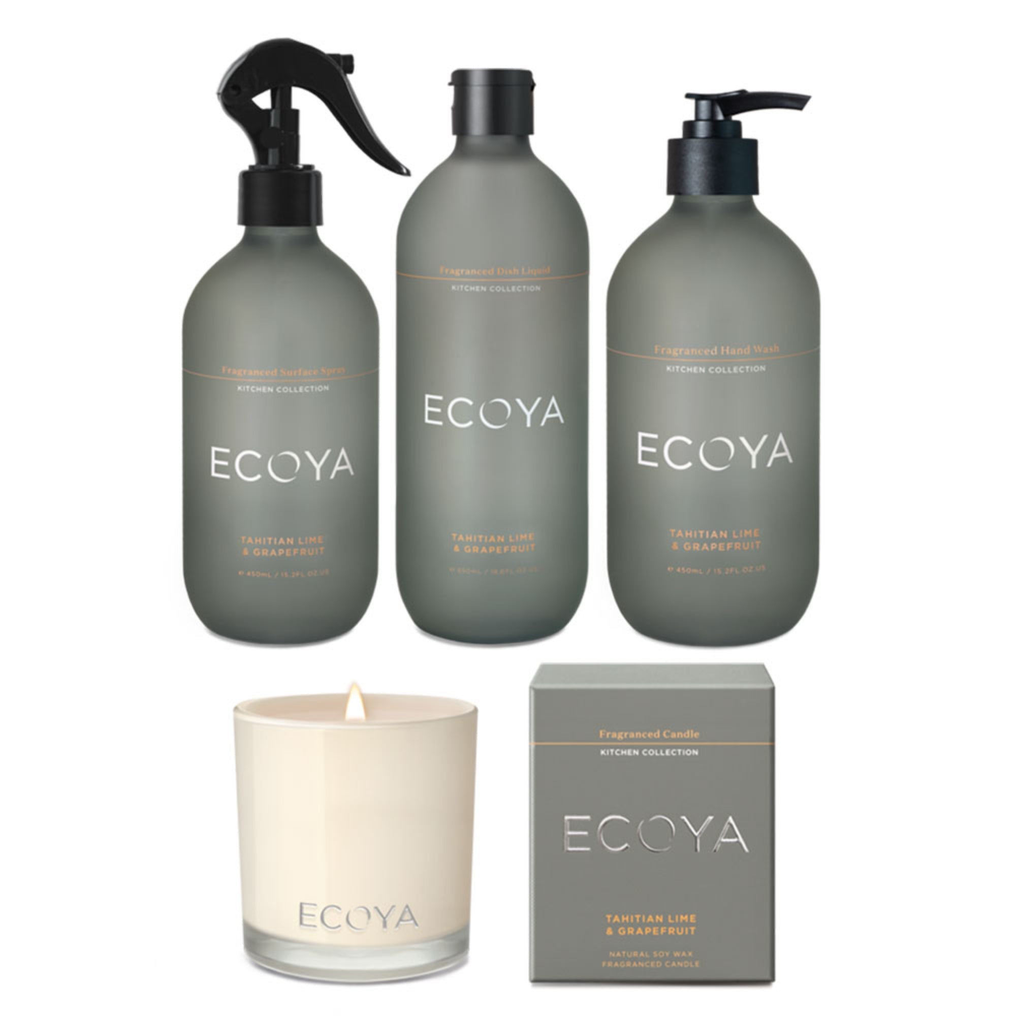 Ecoya Tahitian Lime & Grapefruit Kitchen Essentials Set - Value Village