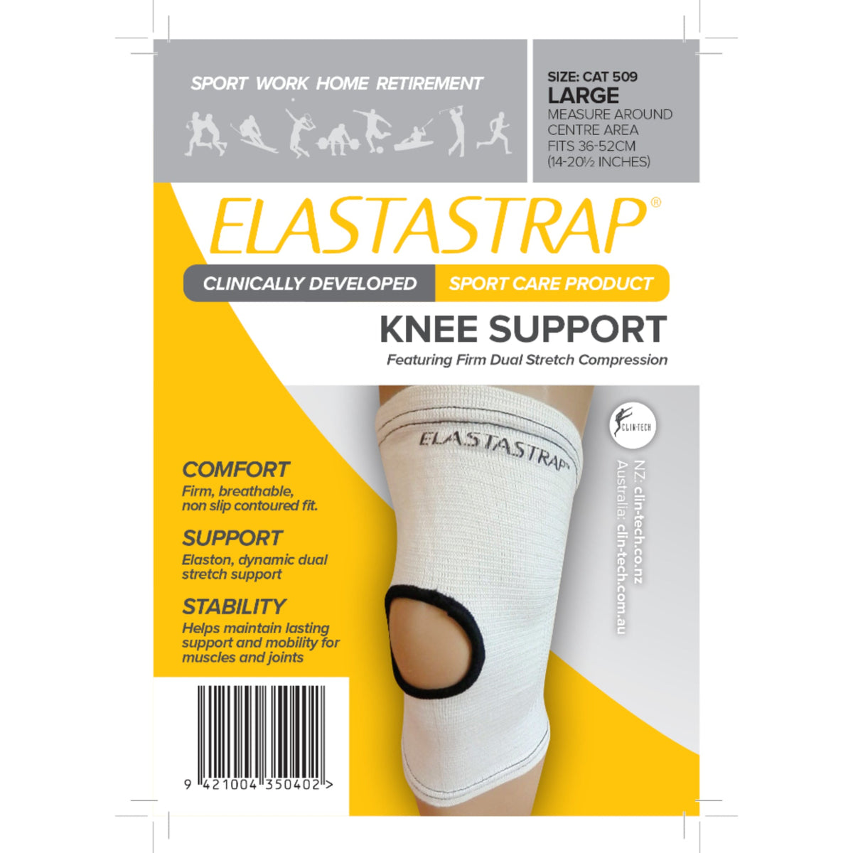 Elastastrap Compression Knee Support - Large - Value Village