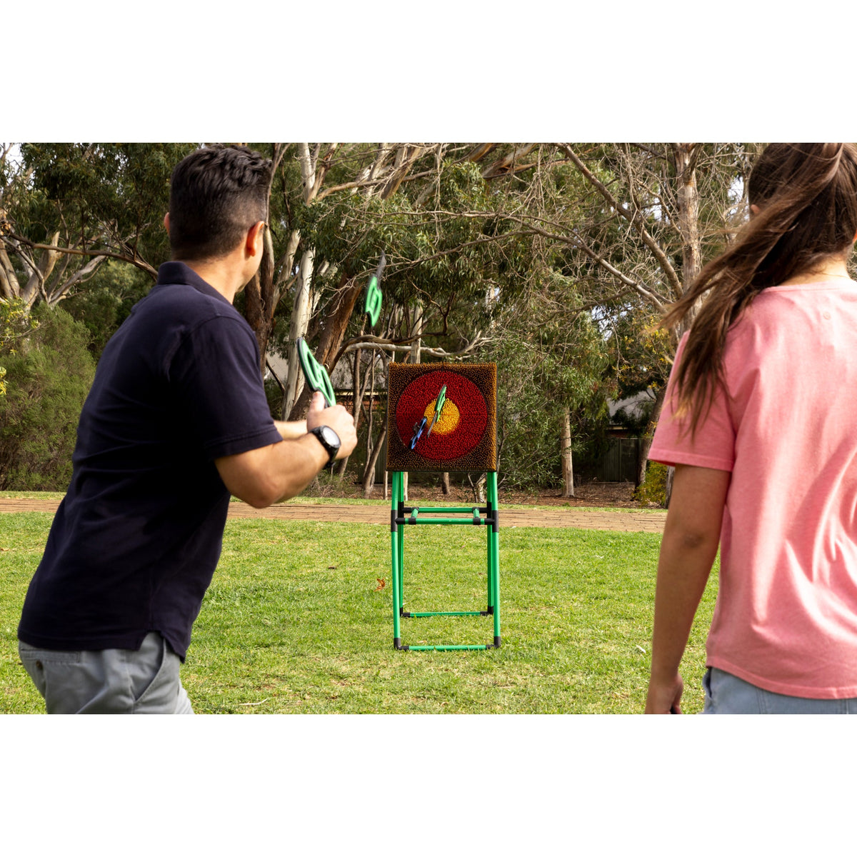 Go Play! 2-in-1 Axe Throw & Archery Set - Value Village