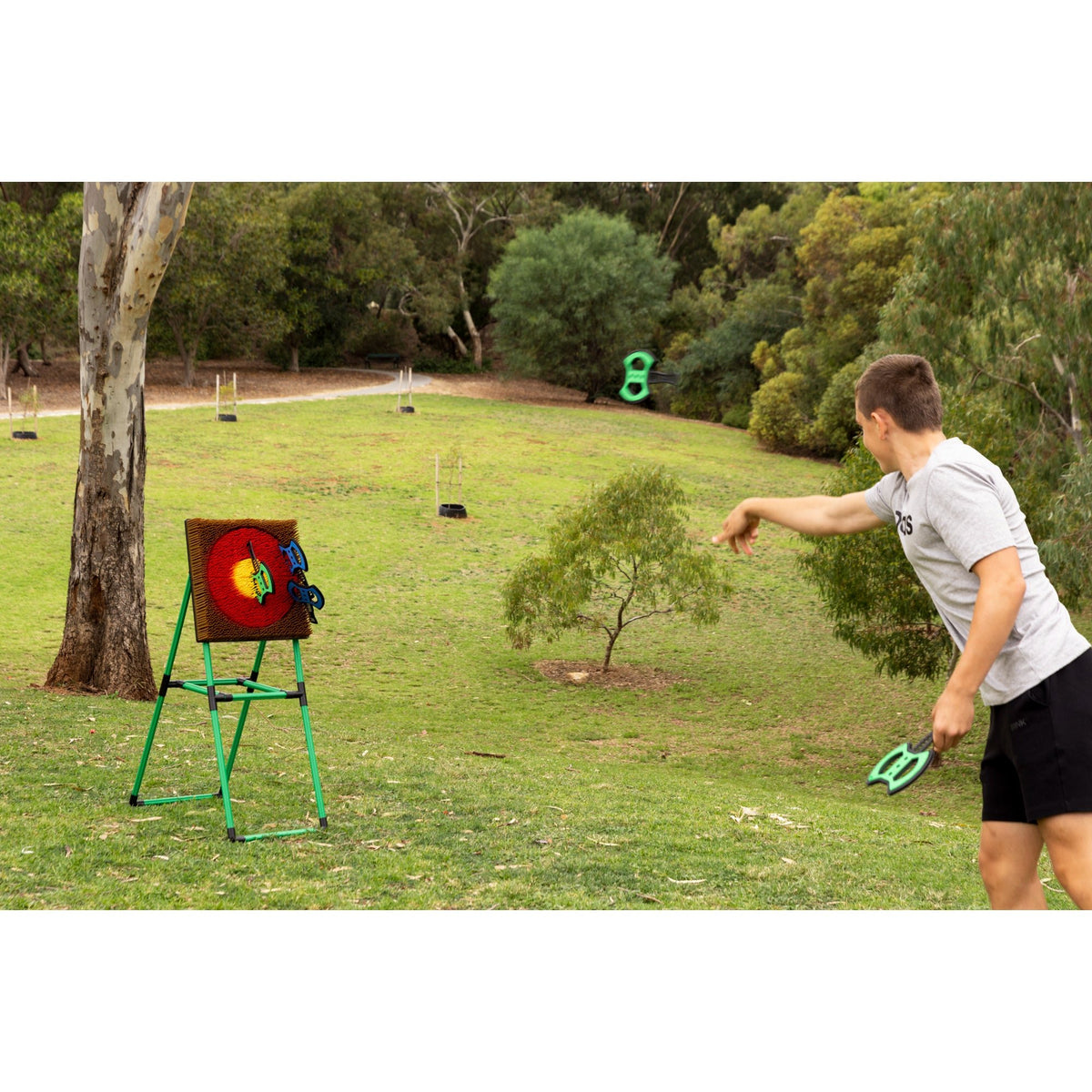 Go Play! 2-in-1 Axe Throw & Archery Set - Value Village