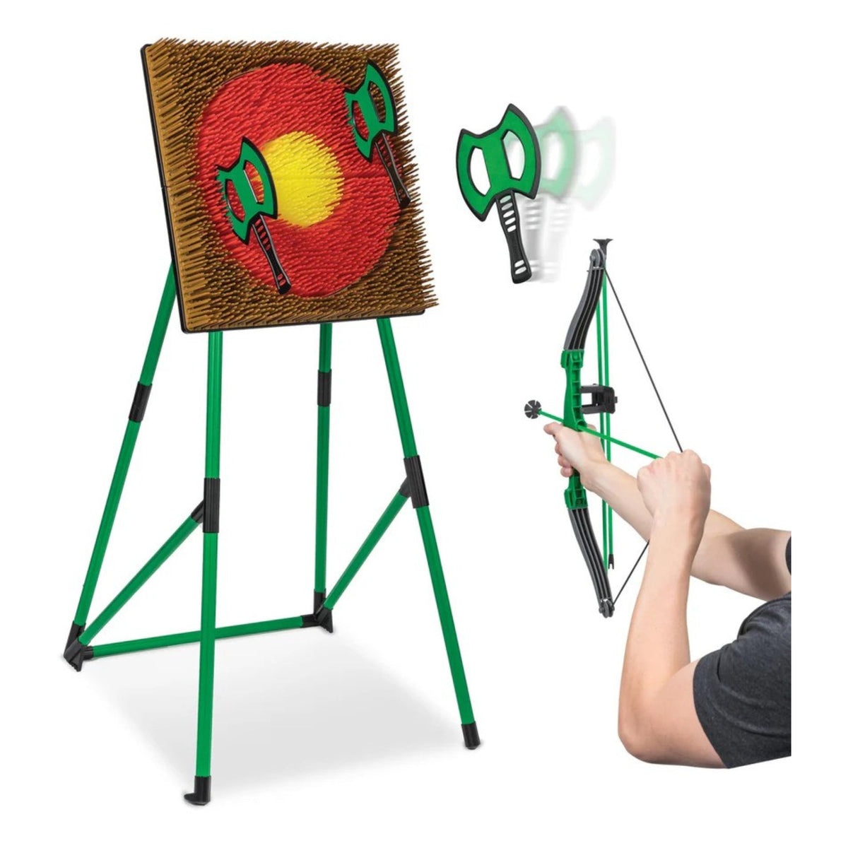 Go Play! 2-in-1 Axe Throw & Archery Set - Value Village