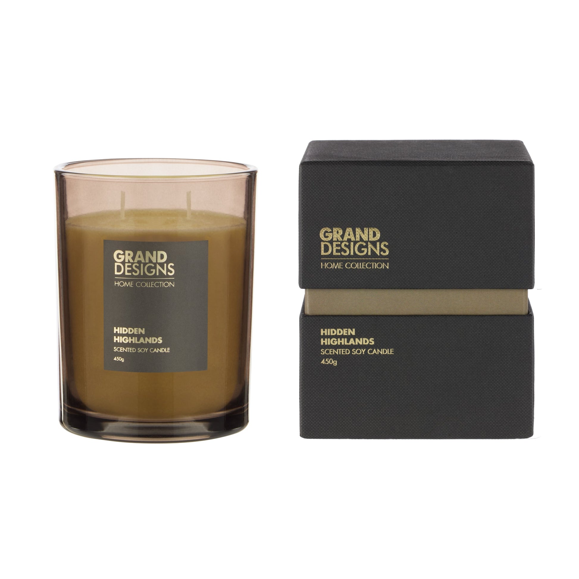 Grand Designs Hidden Highlands 450g Candle & 500ml Diffuser - Value Village