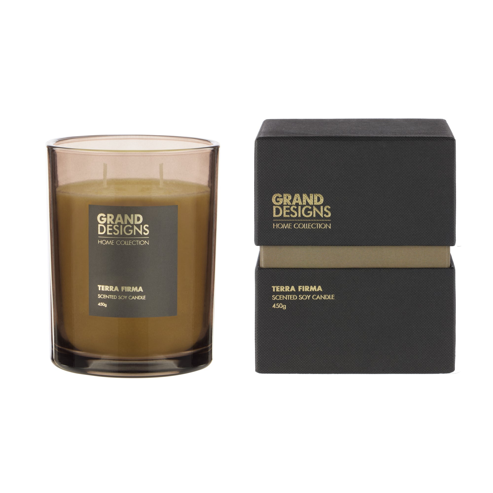 Grand Designs Terra Firma 450g Candle & 500ml Diffuser - Value Village