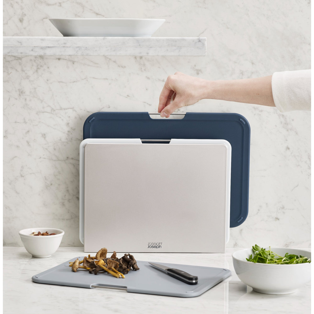 Joseph Joseph Nest™ 3 Piece Large Chopping Board Set - Grey - Value Village