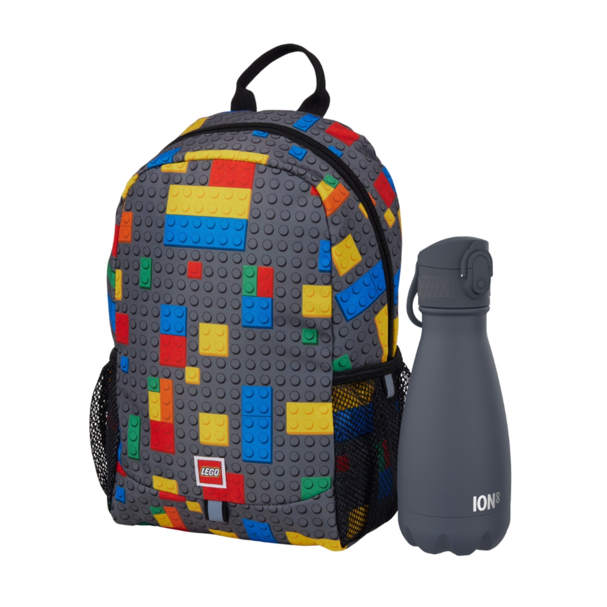 LEGO Kids Colourful LEGO® Backpack with ION8 Bottle - Value Village