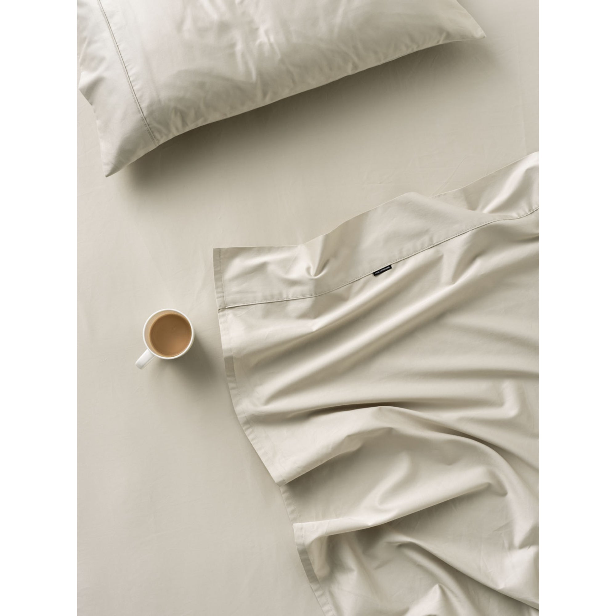 Linen House Augusta King Size Sheet Set - Taupe - Value Village