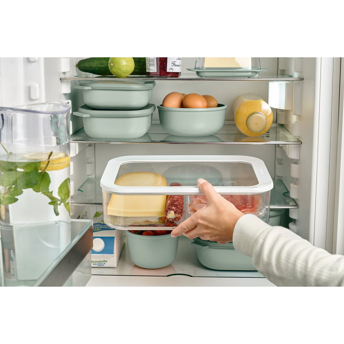 Mepal Cirqula Rectangular 3 Piece Set - Nordic Sage - Value Village