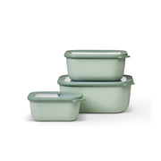 Mepal Cirqula Rectangular 3 Piece Set - Nordic Sage - Value Village