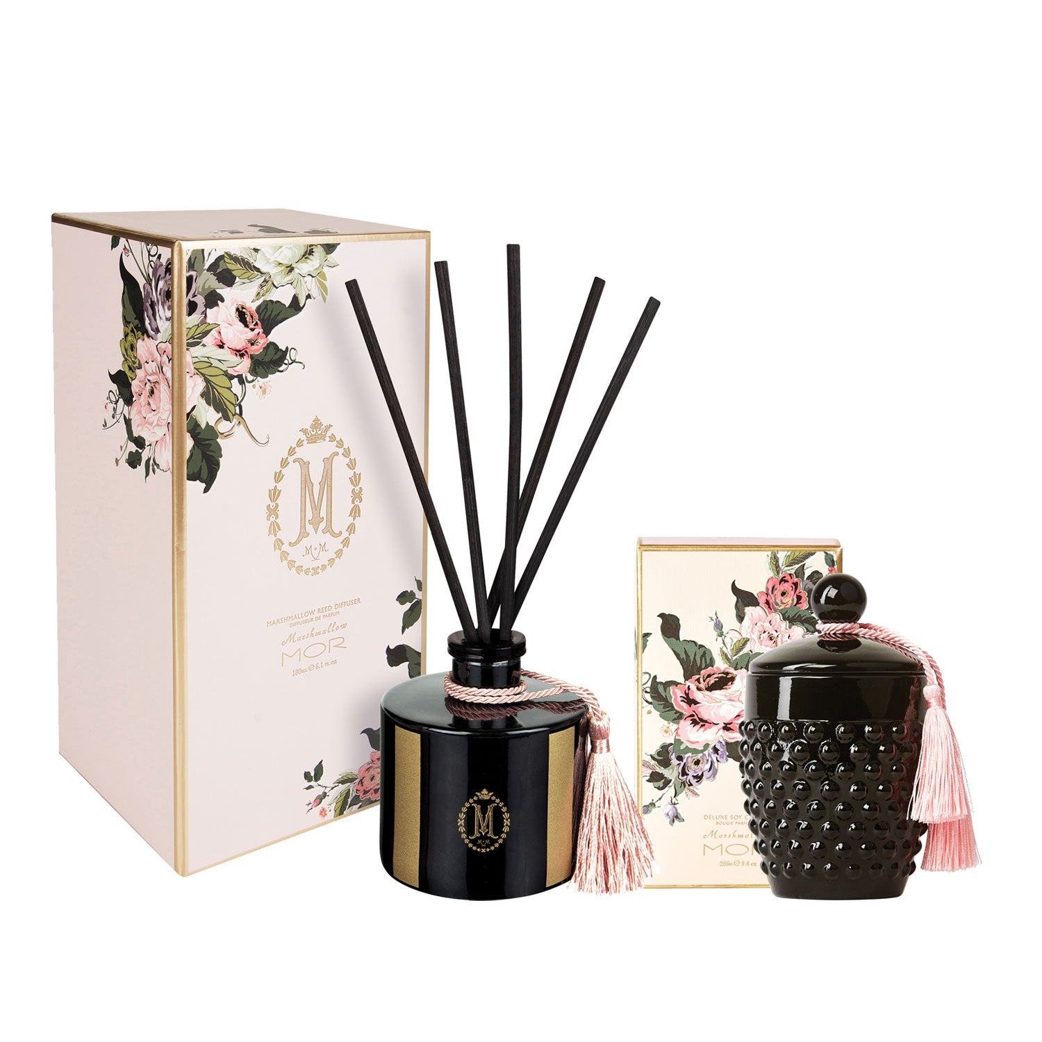 MOR Deluxe Marshmallow Candle and Reed Diffuser Set - Value Village