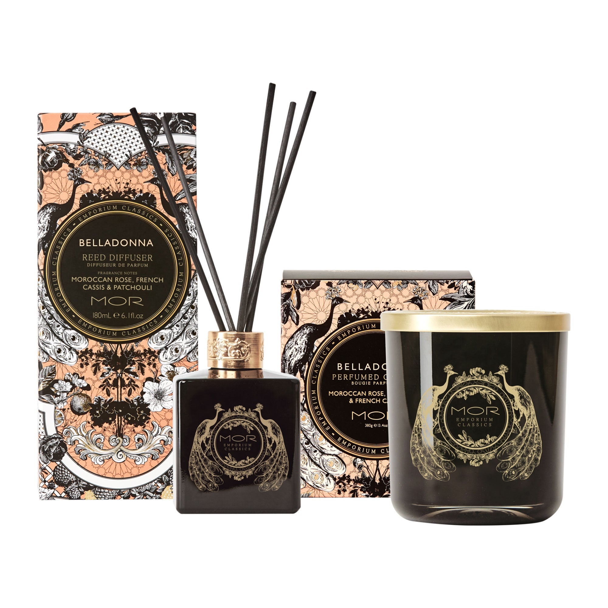 MOR Emporium Classics Belladonna Candle and Reed Diffuser Set - Value Village