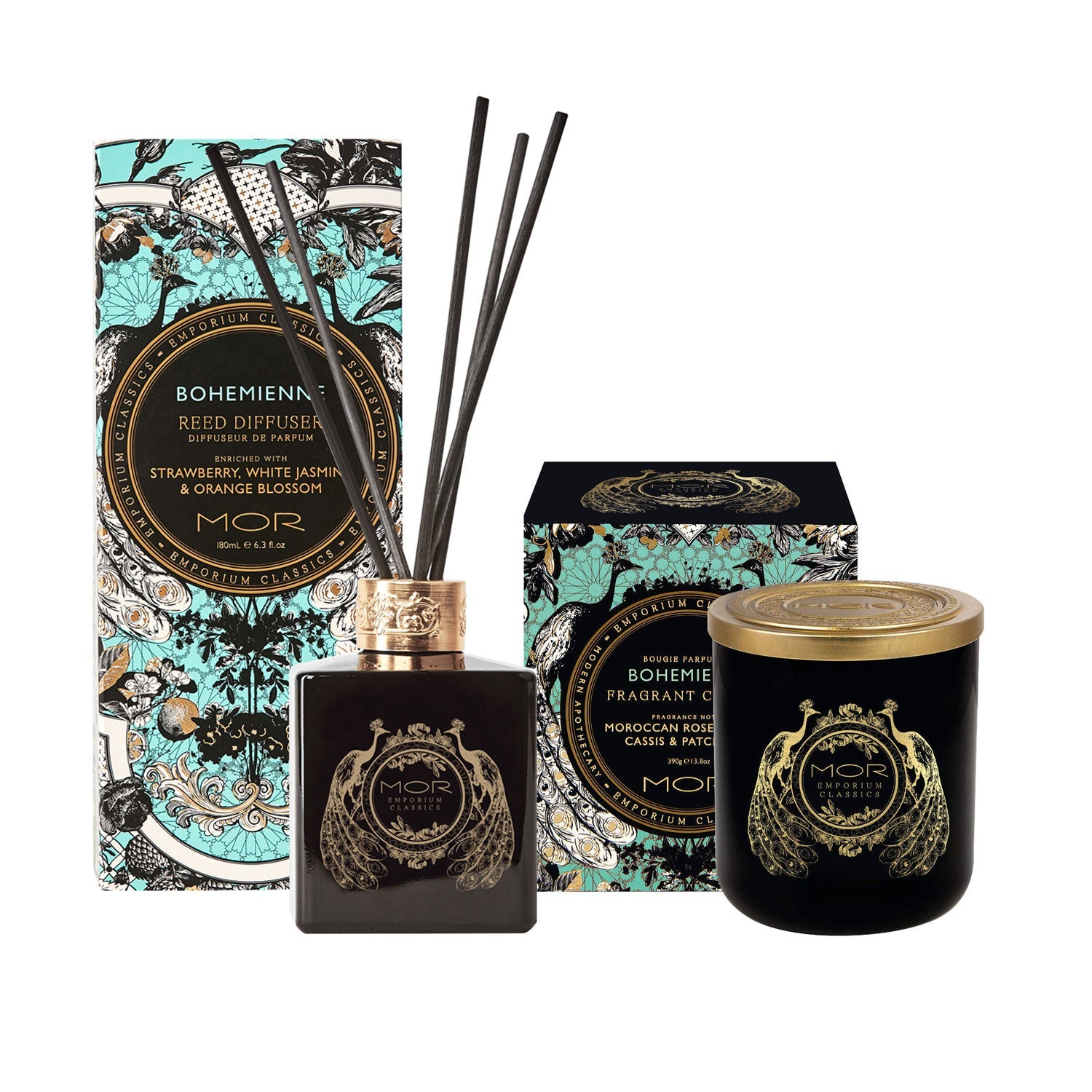 MOR Emporium Classics Bohemienne Candle and Reed Diffuser Set - Value Village