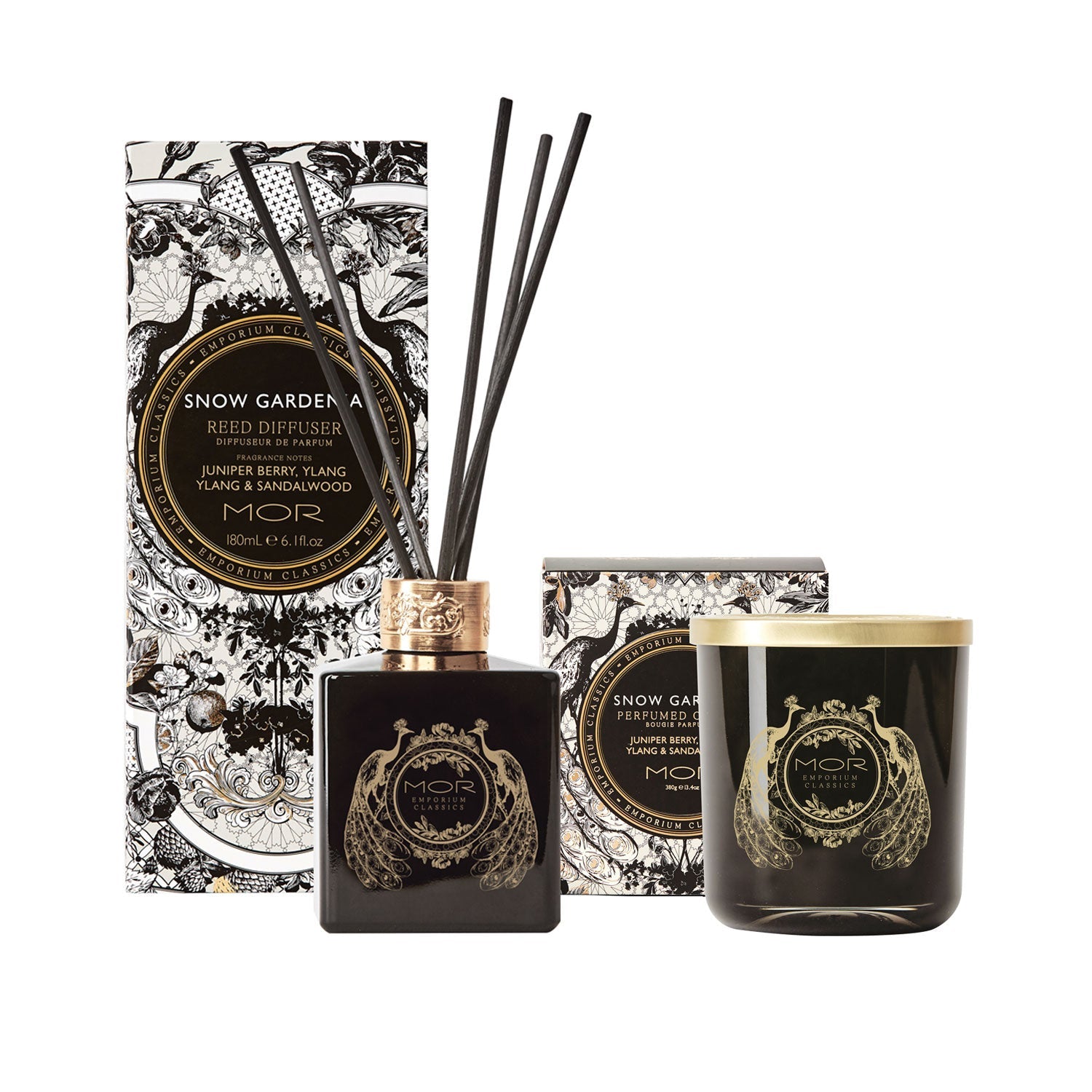 MOR Emporium Classics Snow Gardenia Candle and Reed Diffuser Set - Value Village
