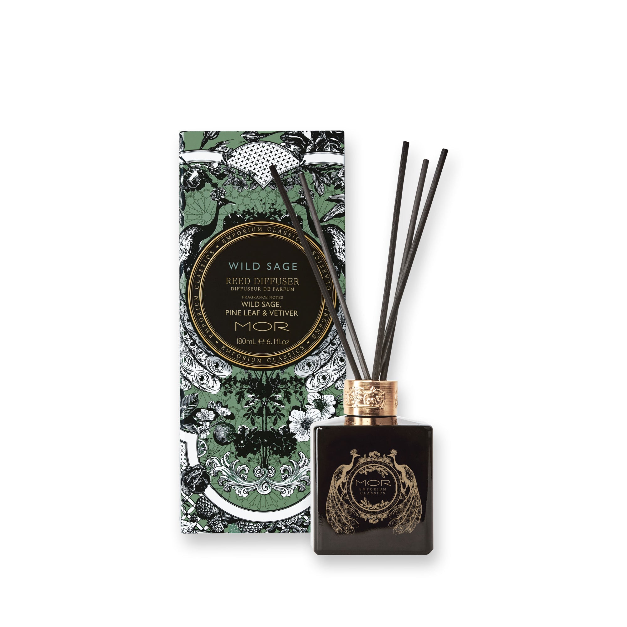 MOR Emporium Classics Wild Sage Candle and Reed Diffuser Set - Value Village