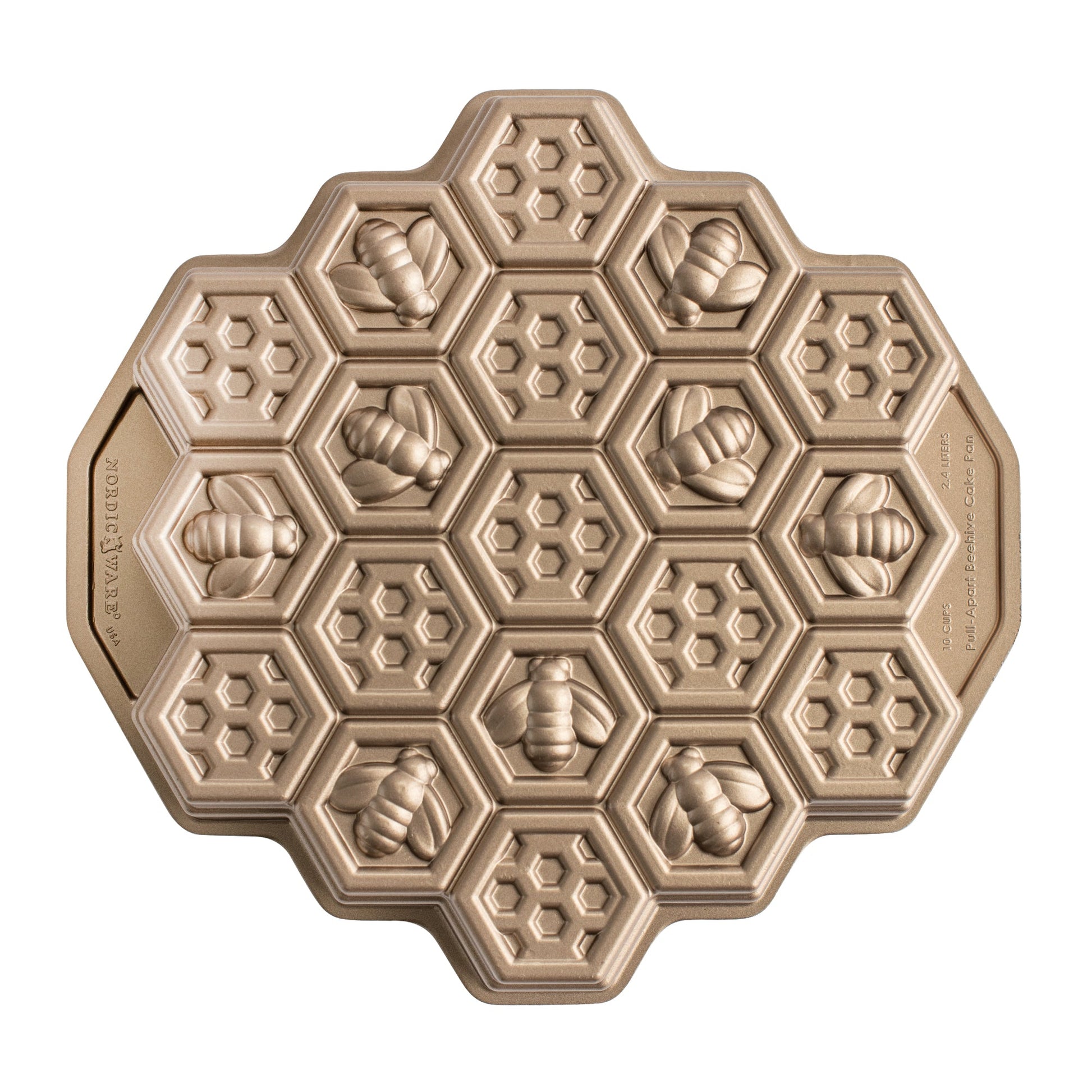 Nordic Ware Honeycomb Pull Apart Tin - Value Village