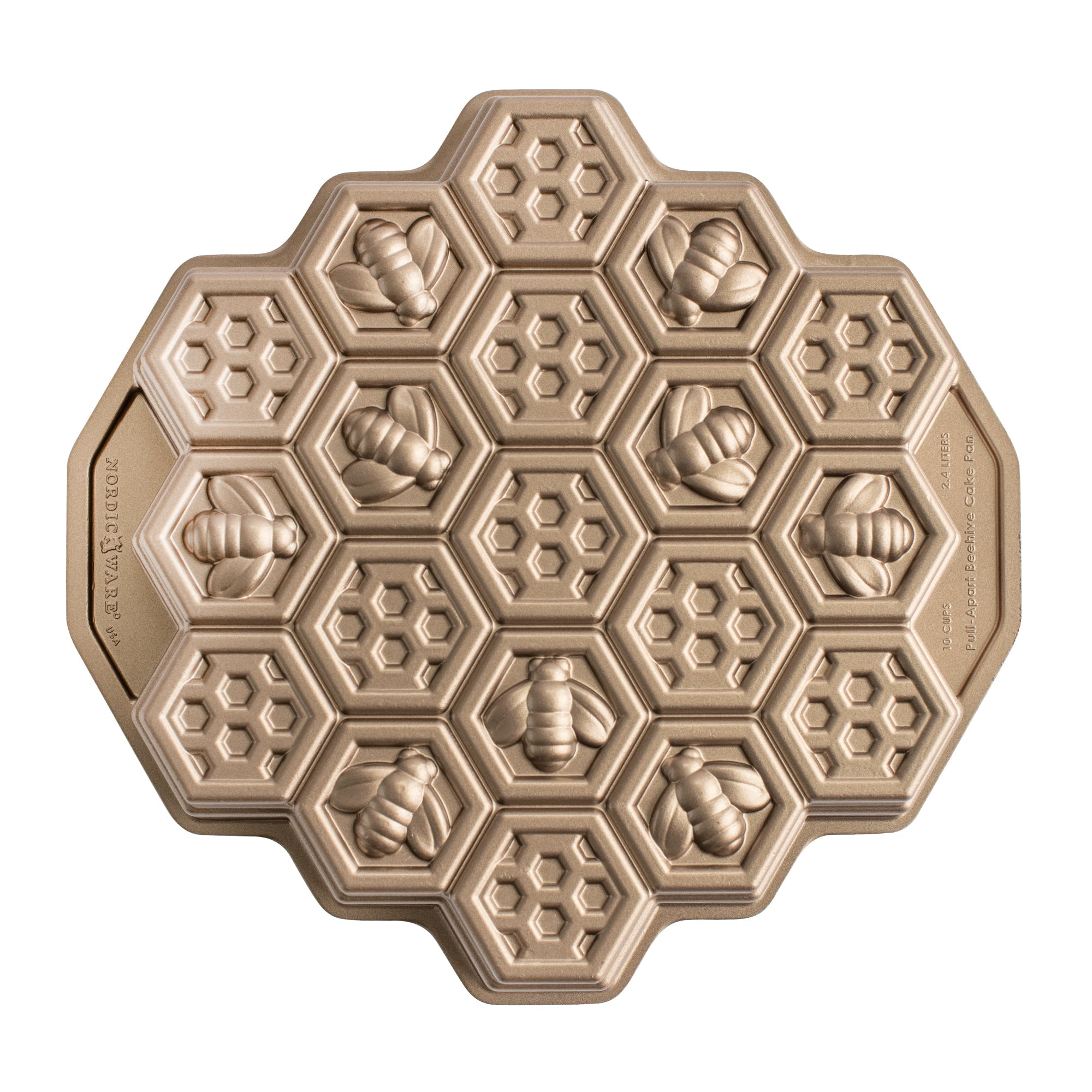 Nordic Ware Honeycomb Pull Apart Tin - Value Village