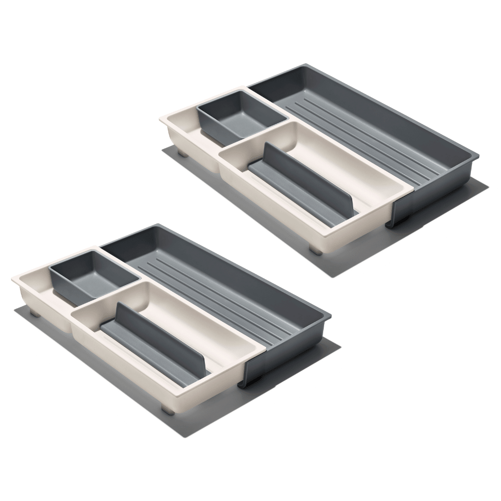 OXO Expandable Kitchen Tool Drawer Organiser 2 Piece Set - Value Village