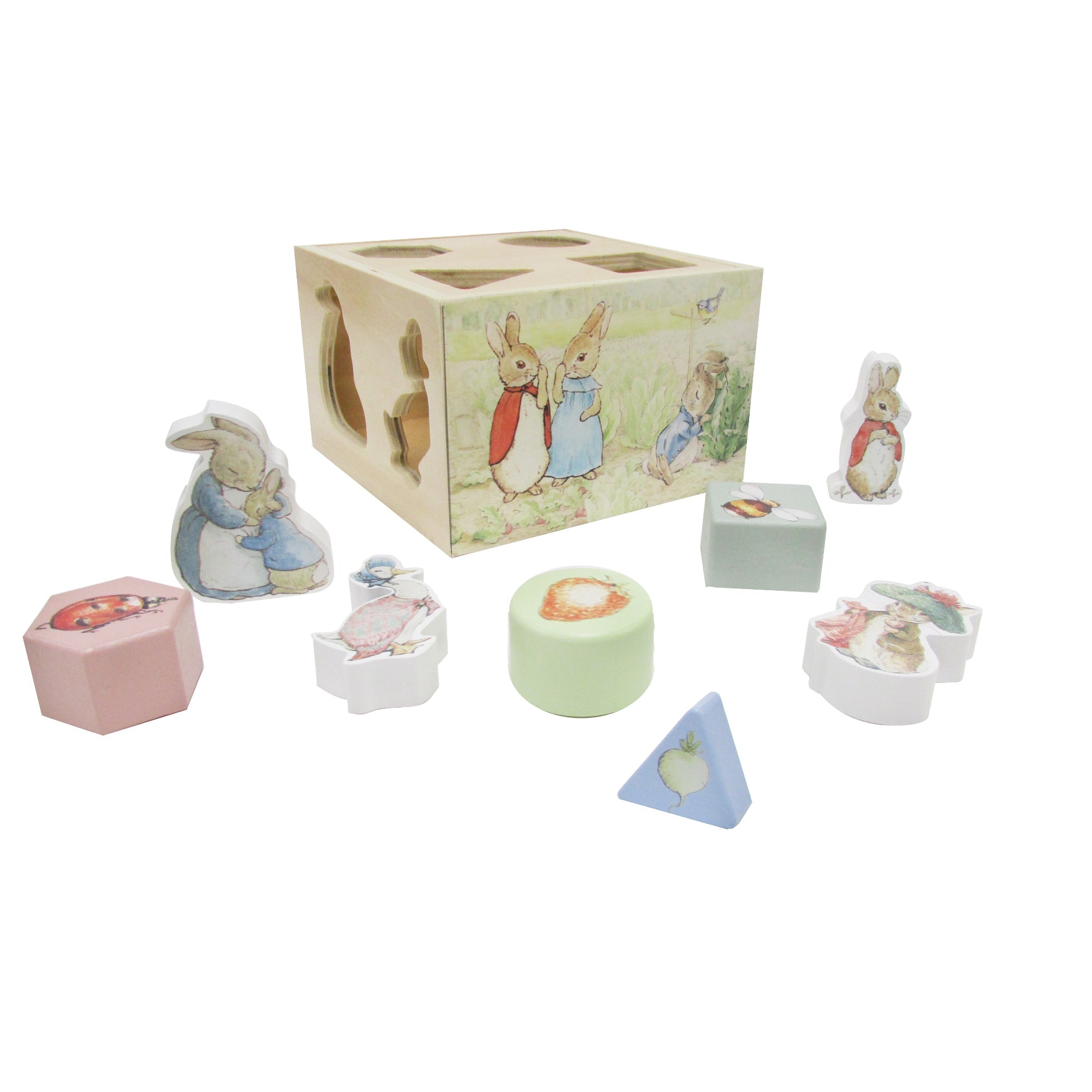 Peter Rabbit Wooden Shape Sorter - Value Village