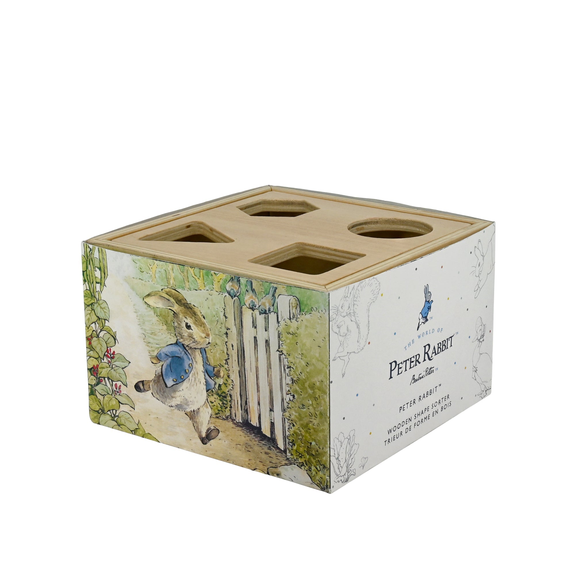 Peter Rabbit Wooden Shape Sorter - Value Village